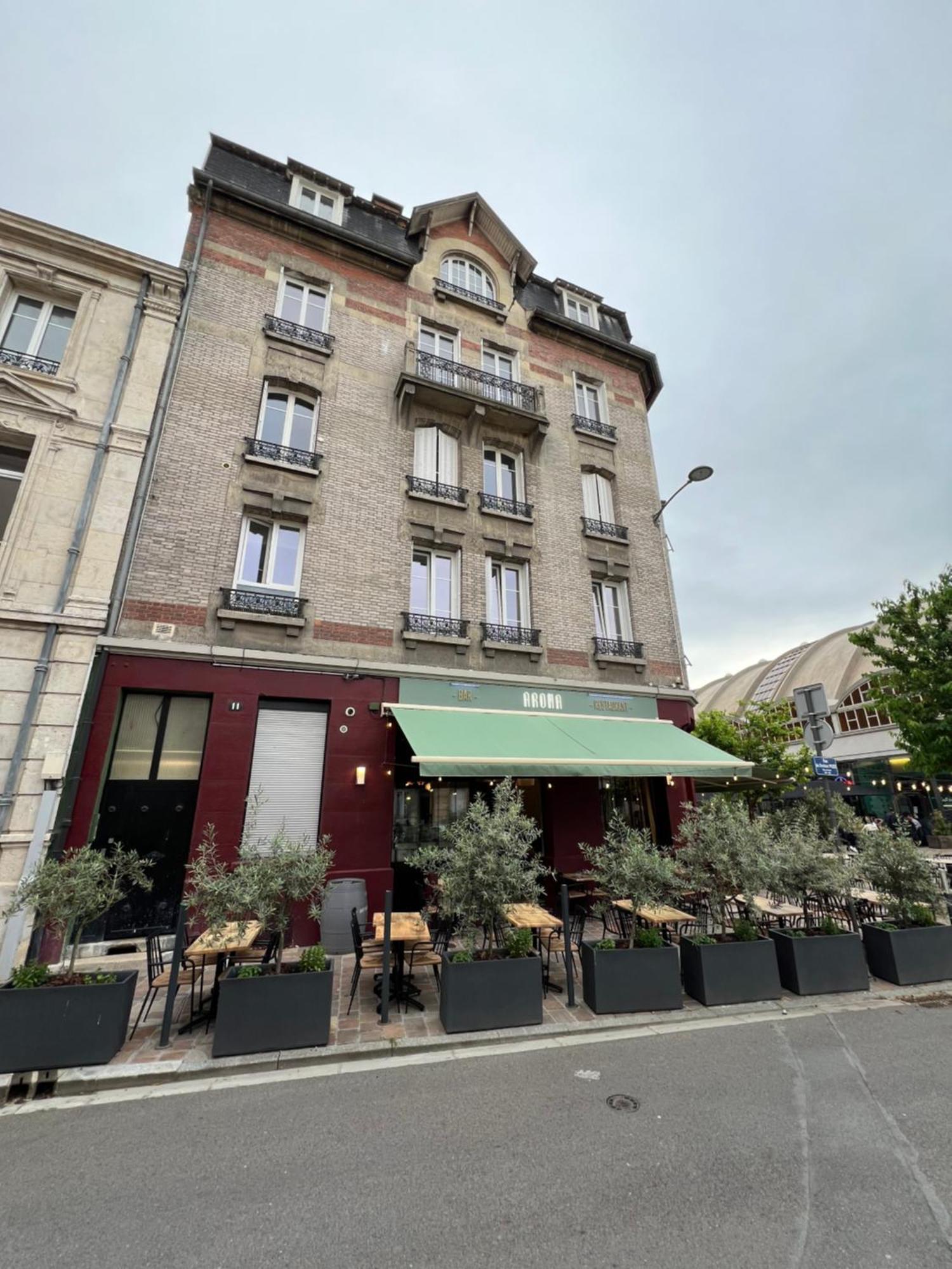 Au Coeur Du Boulingrin Apartment Reims Bagian luar foto