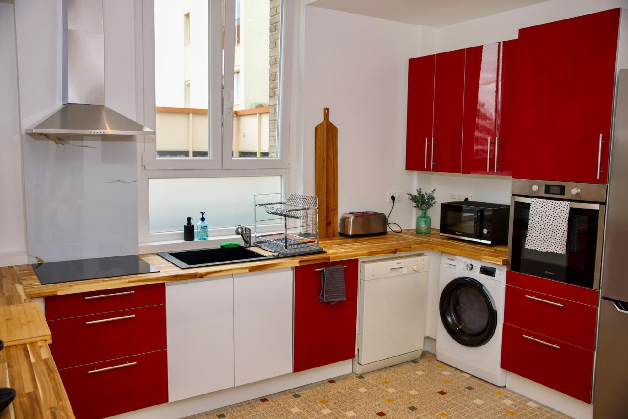 Au Coeur Du Boulingrin Apartment Reims Bagian luar foto